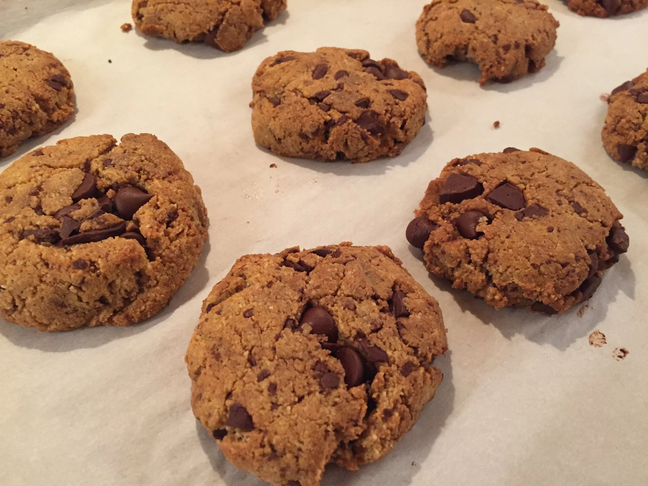 Recette Biscuits aux pépites de chocolat