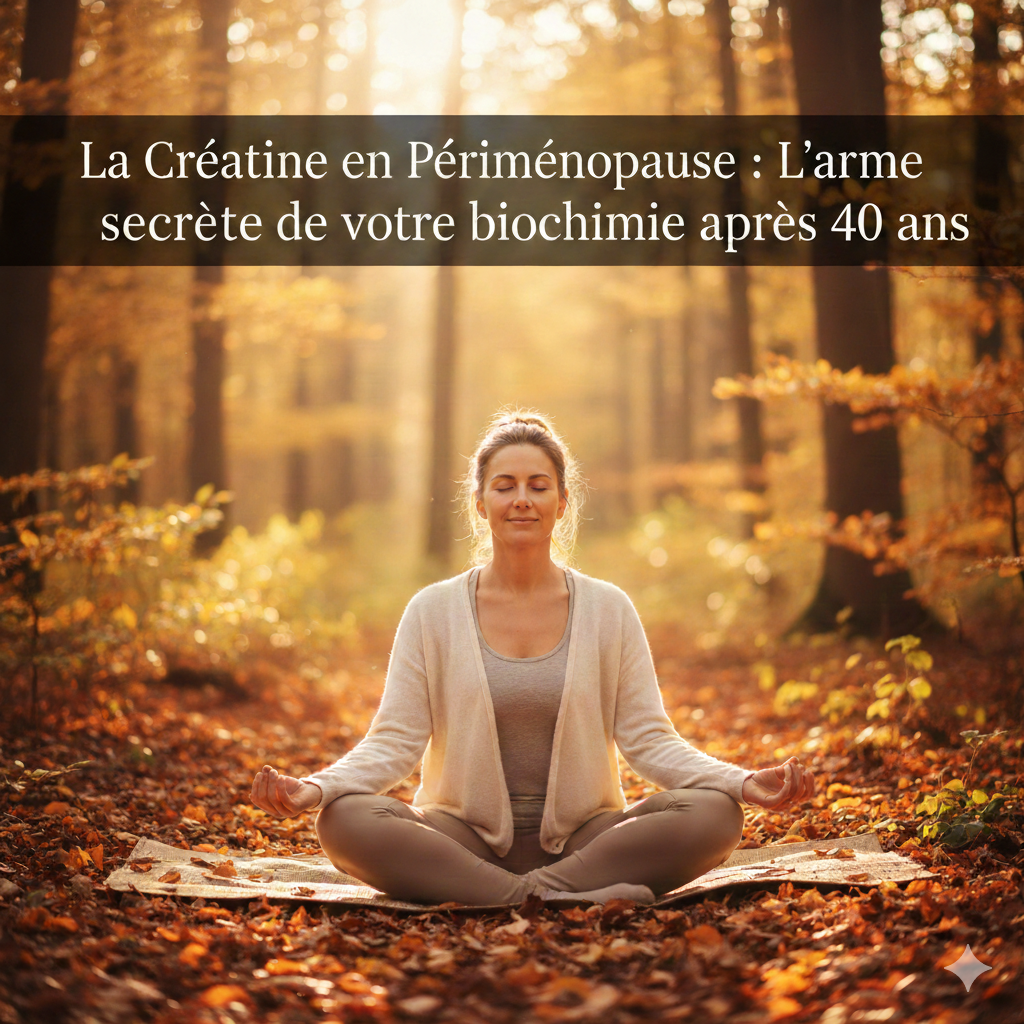 La Créatine en Périménopause : L’arme secrète de votre biochimie après 40 ans