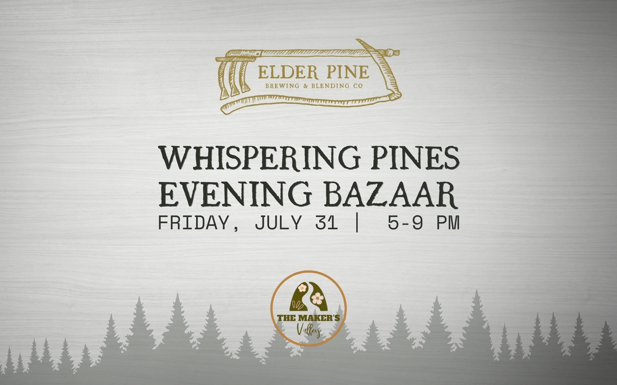 WHISPERING PINES EVENING BAZAAR