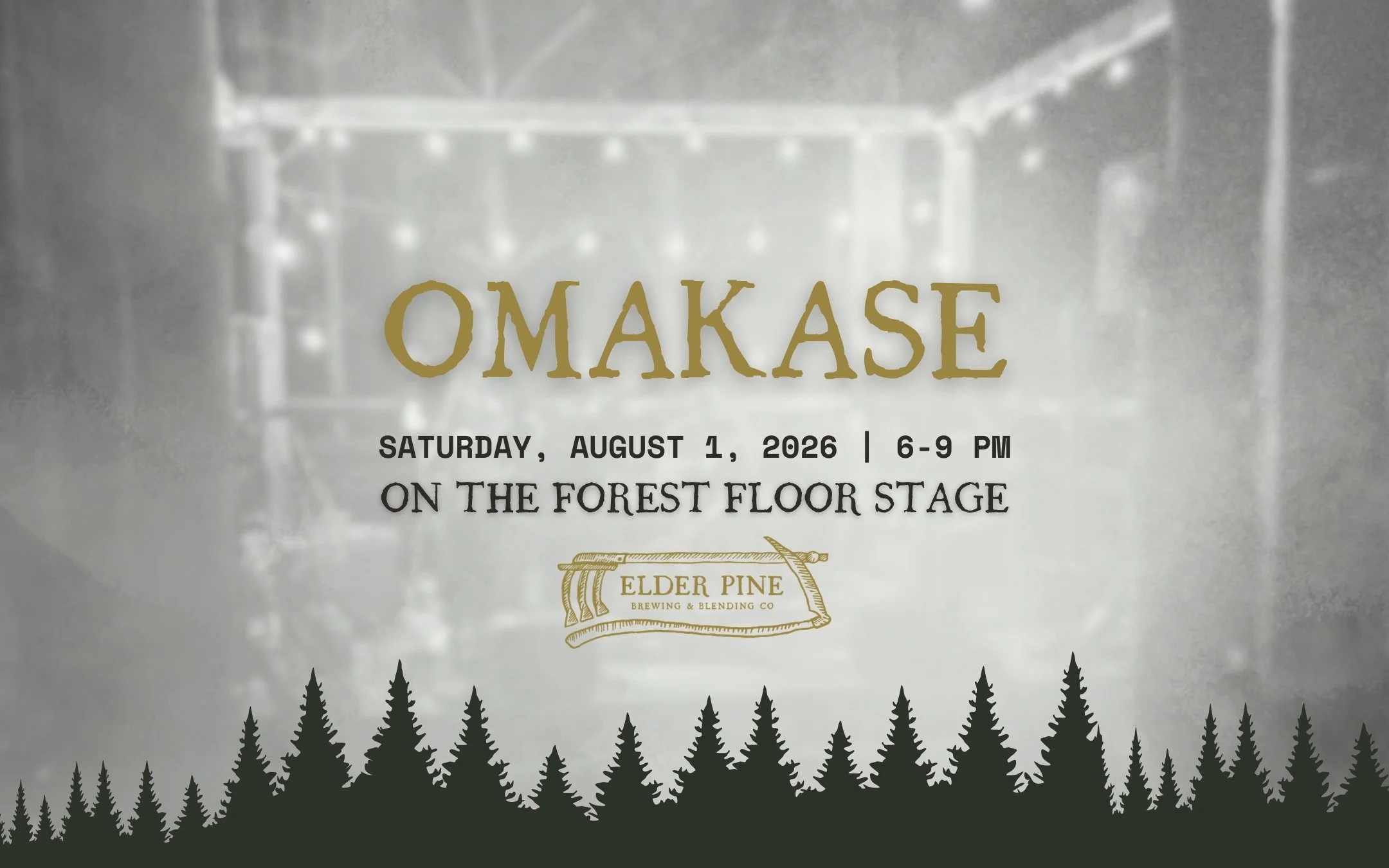 LIVE ON THE FOREST FLOOR STAGE | OMAKASE