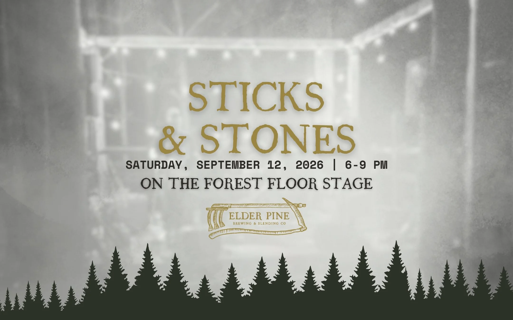LIVE ON THE FOREST FLOOR STAGE | STICKS & STONES