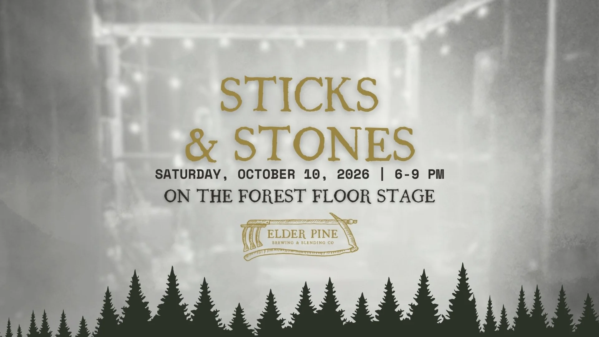 LIVE ON THE FOREST FLOOR STAGE | STICKS & STONES