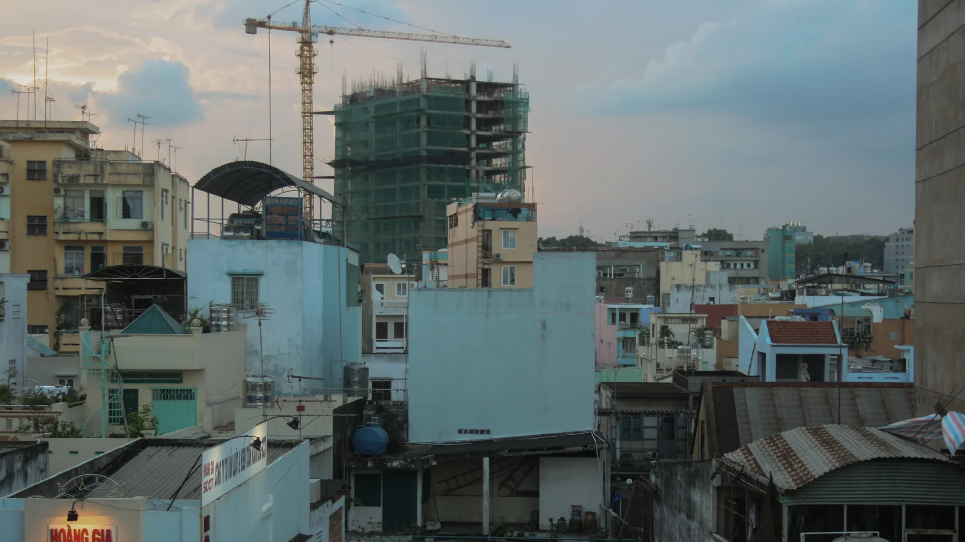Ho Chi Minh City skyline. 2015
