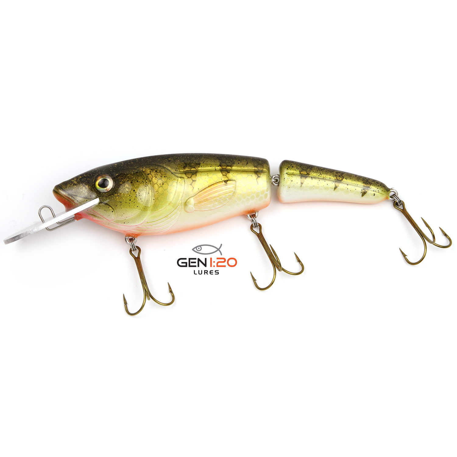 9 Inch Yellow Perch Jointed