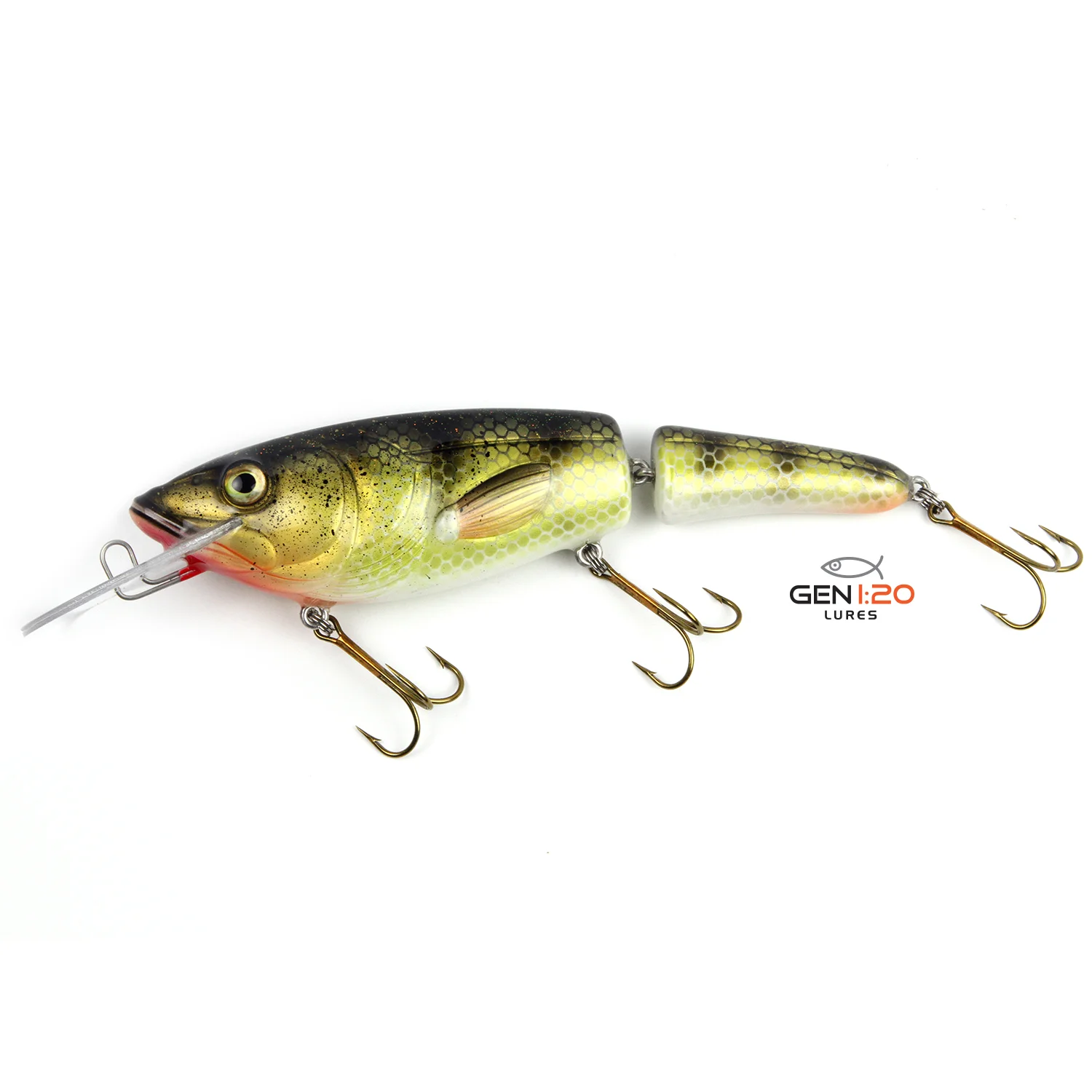 9 Inch Yellow Perch Jointed