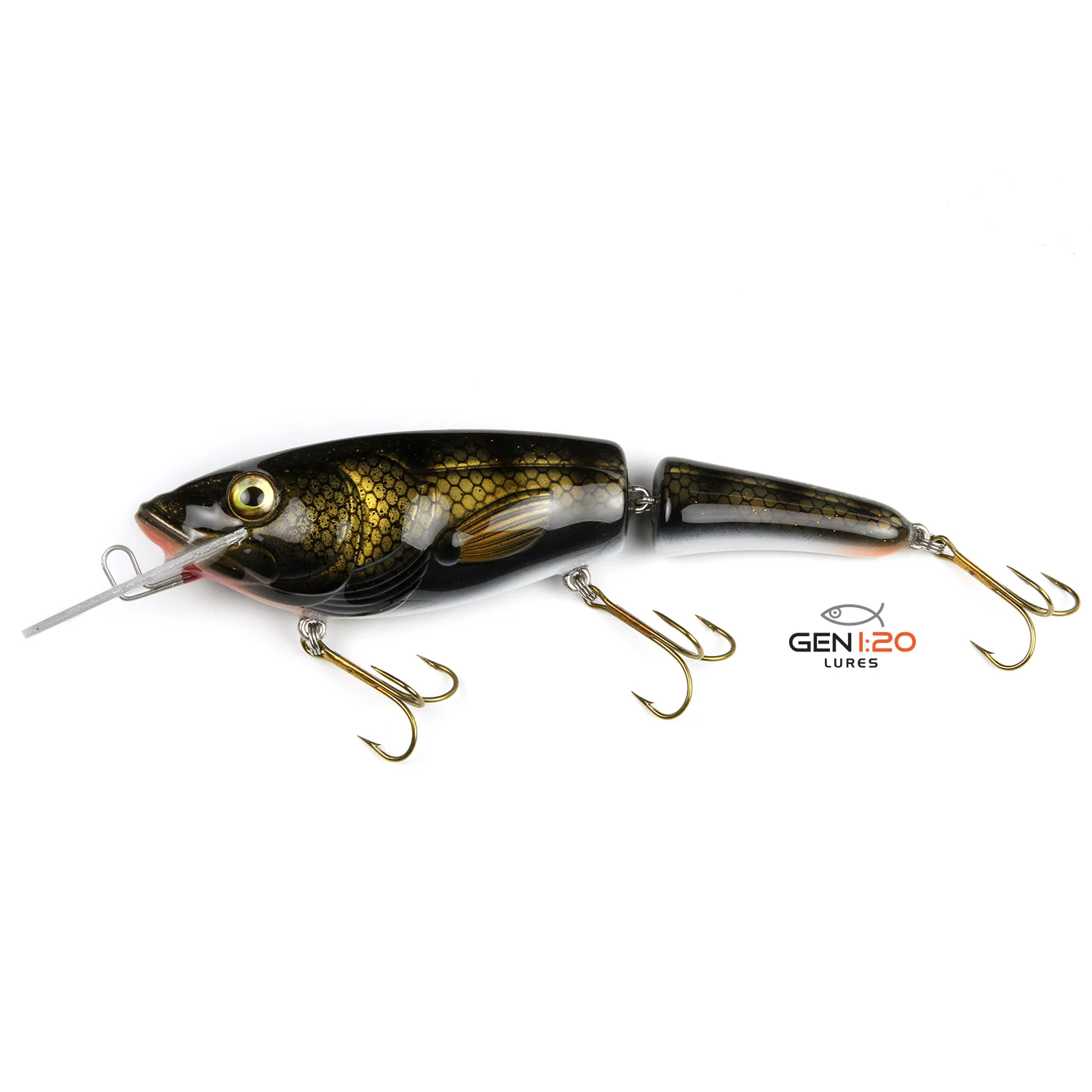 9 Inch Black Perch Jointed