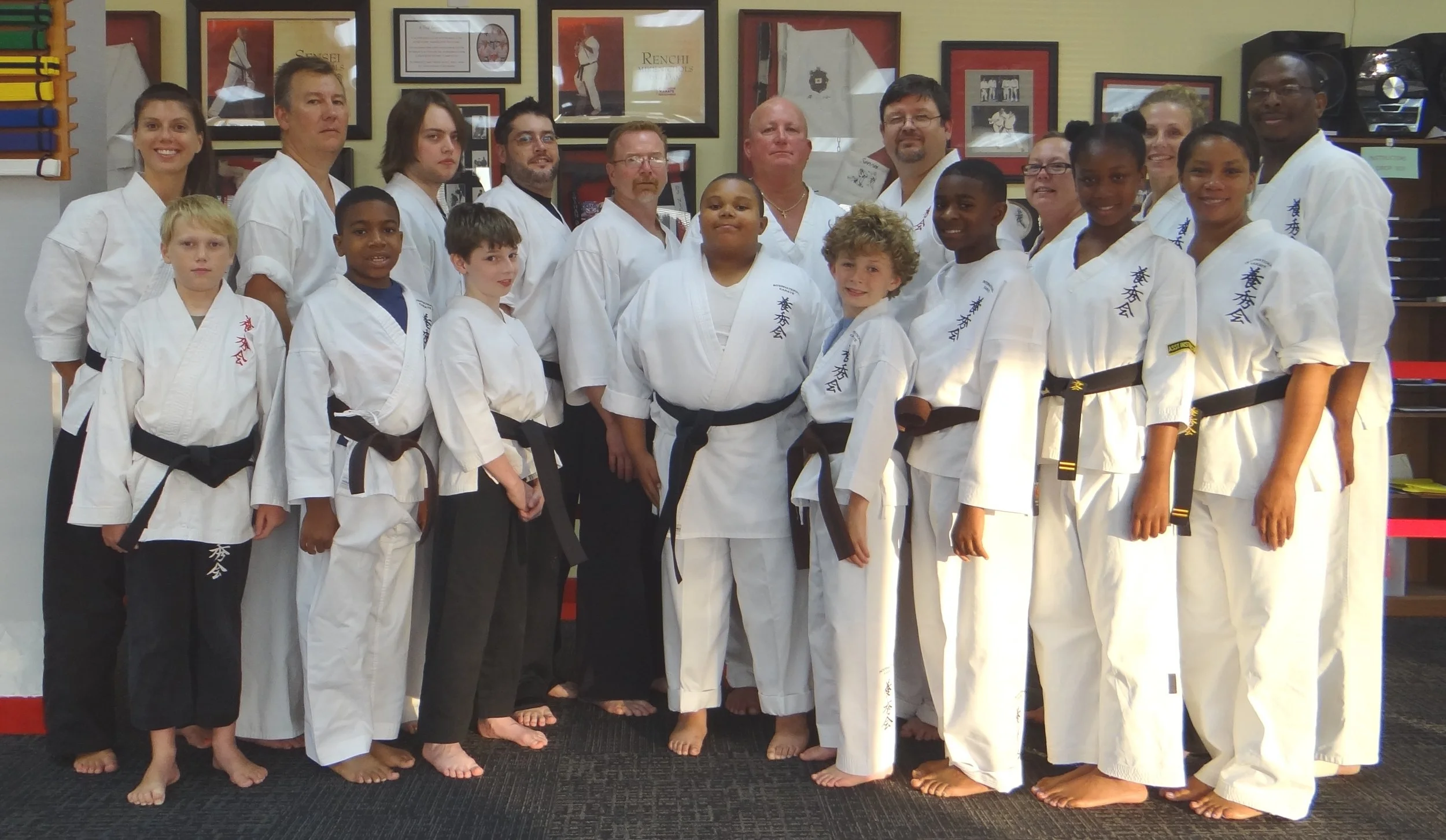 Grants Mill Dojo Training Photo's