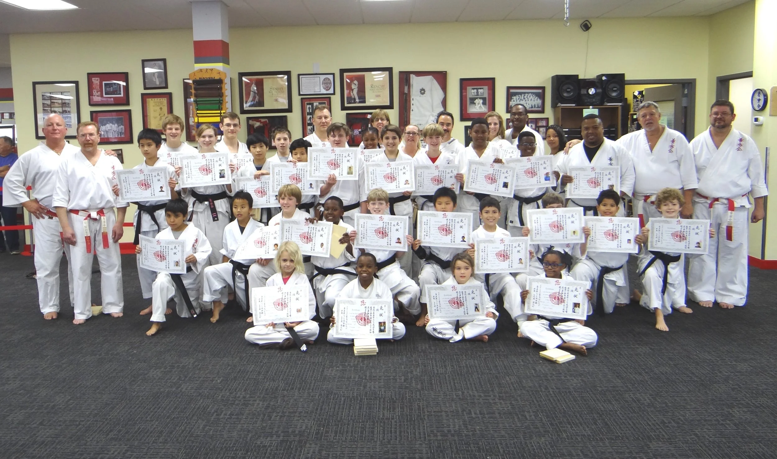 November 18, 2017 Black Belt test