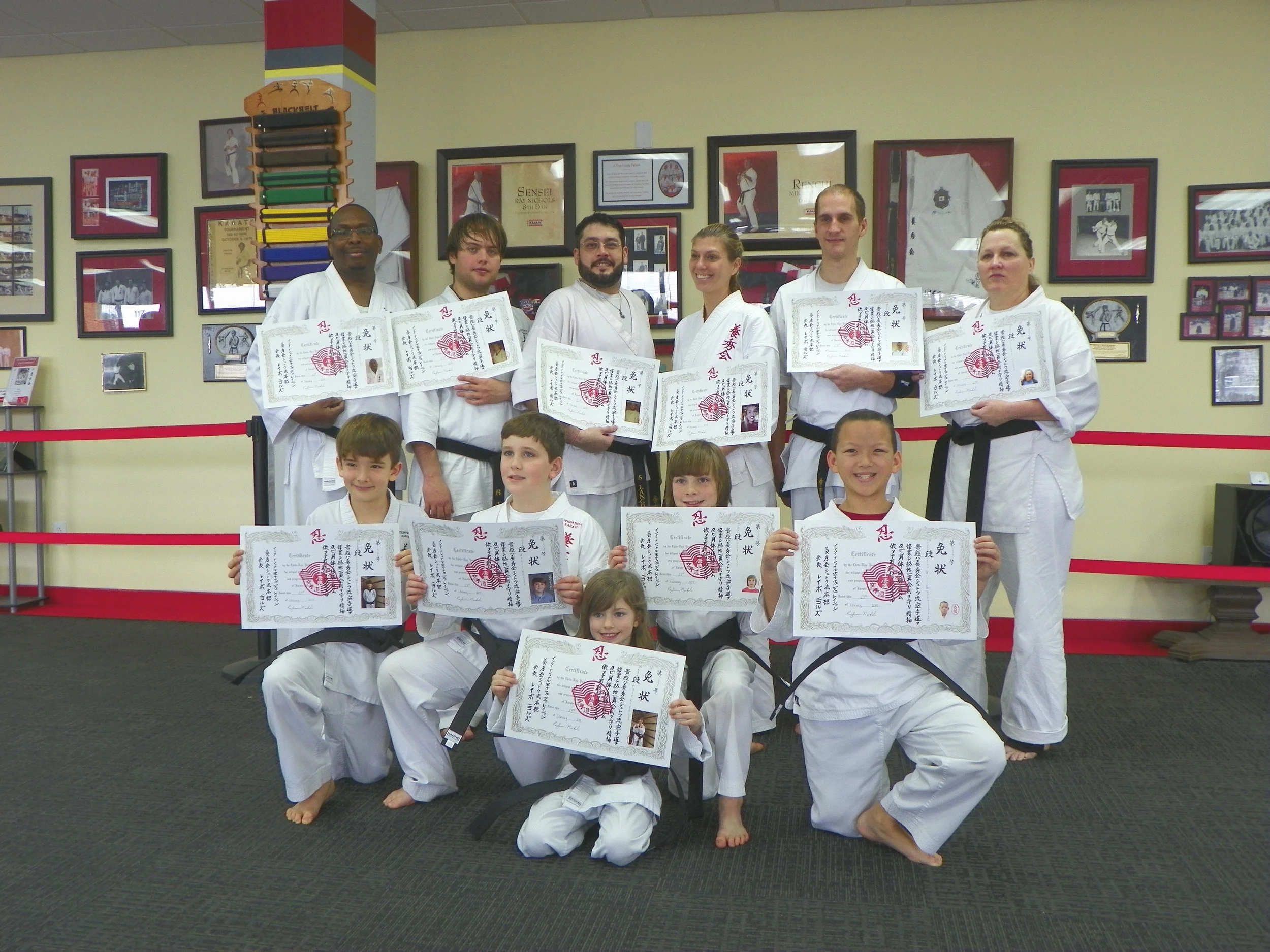 February 23, 2019 Black Belt Testing Photo's