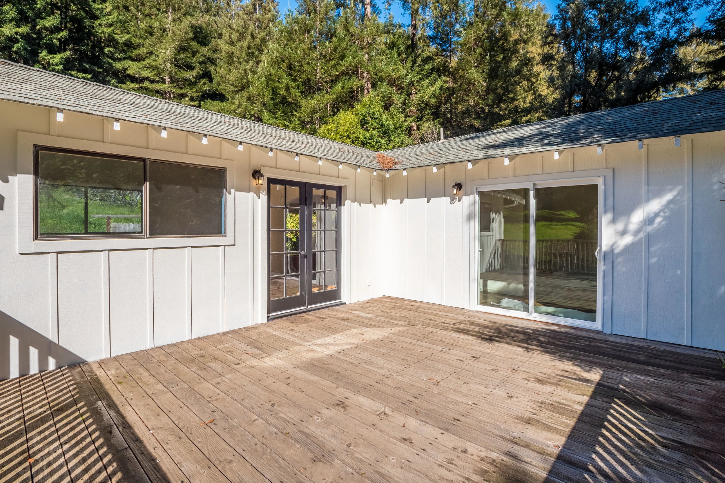 Sunny and Private Deck