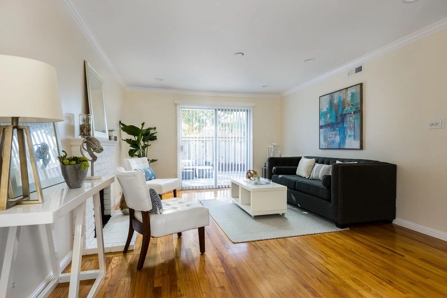 Natural Light Filled Living Space