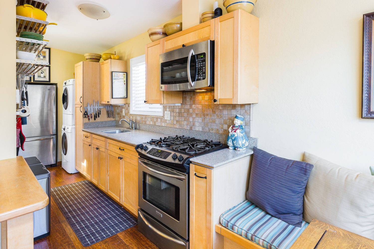 Chef's Kitchen in Westside Santa Cruz Home