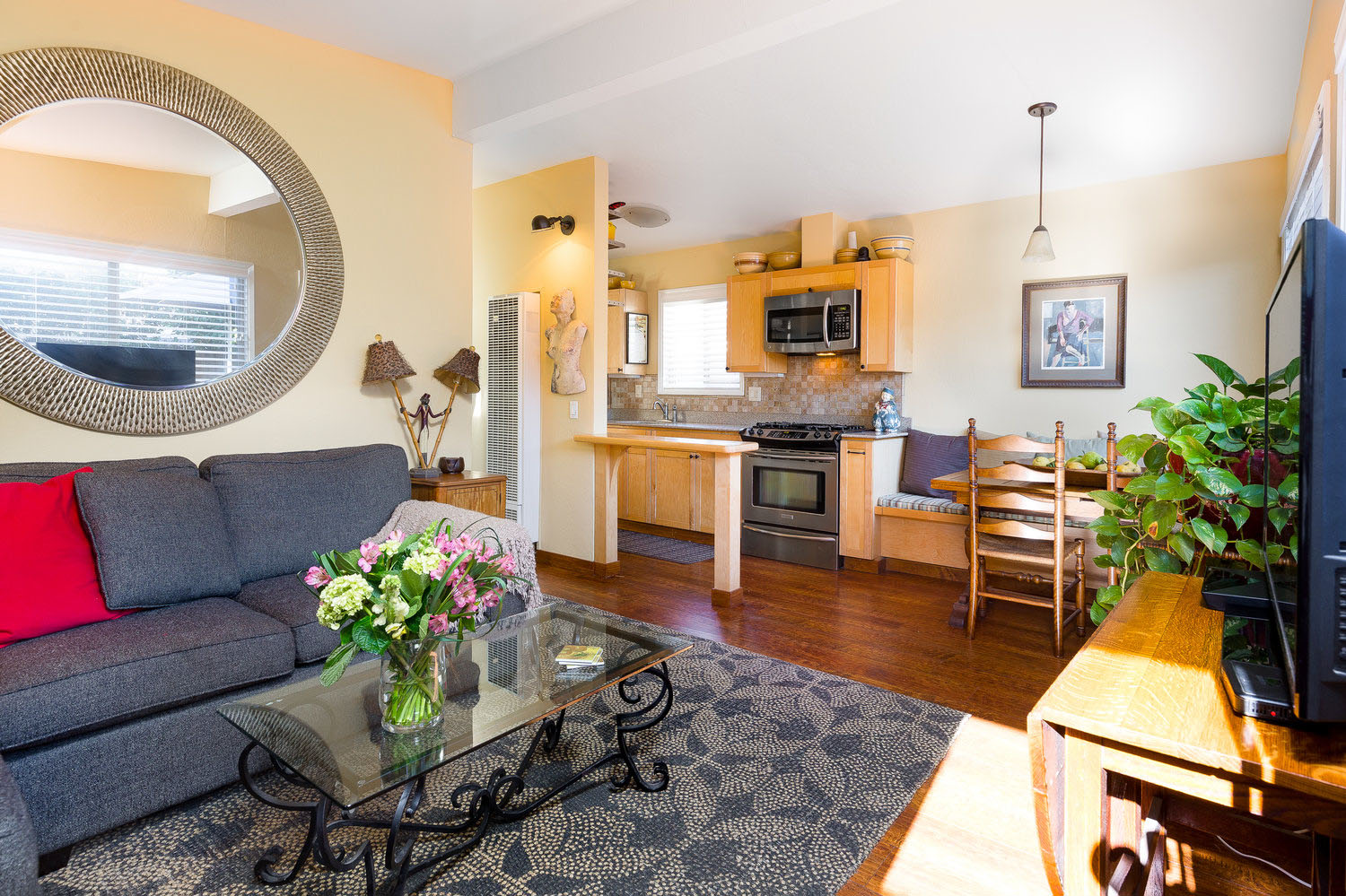 Open Floor Plan Santa Cruz Housing