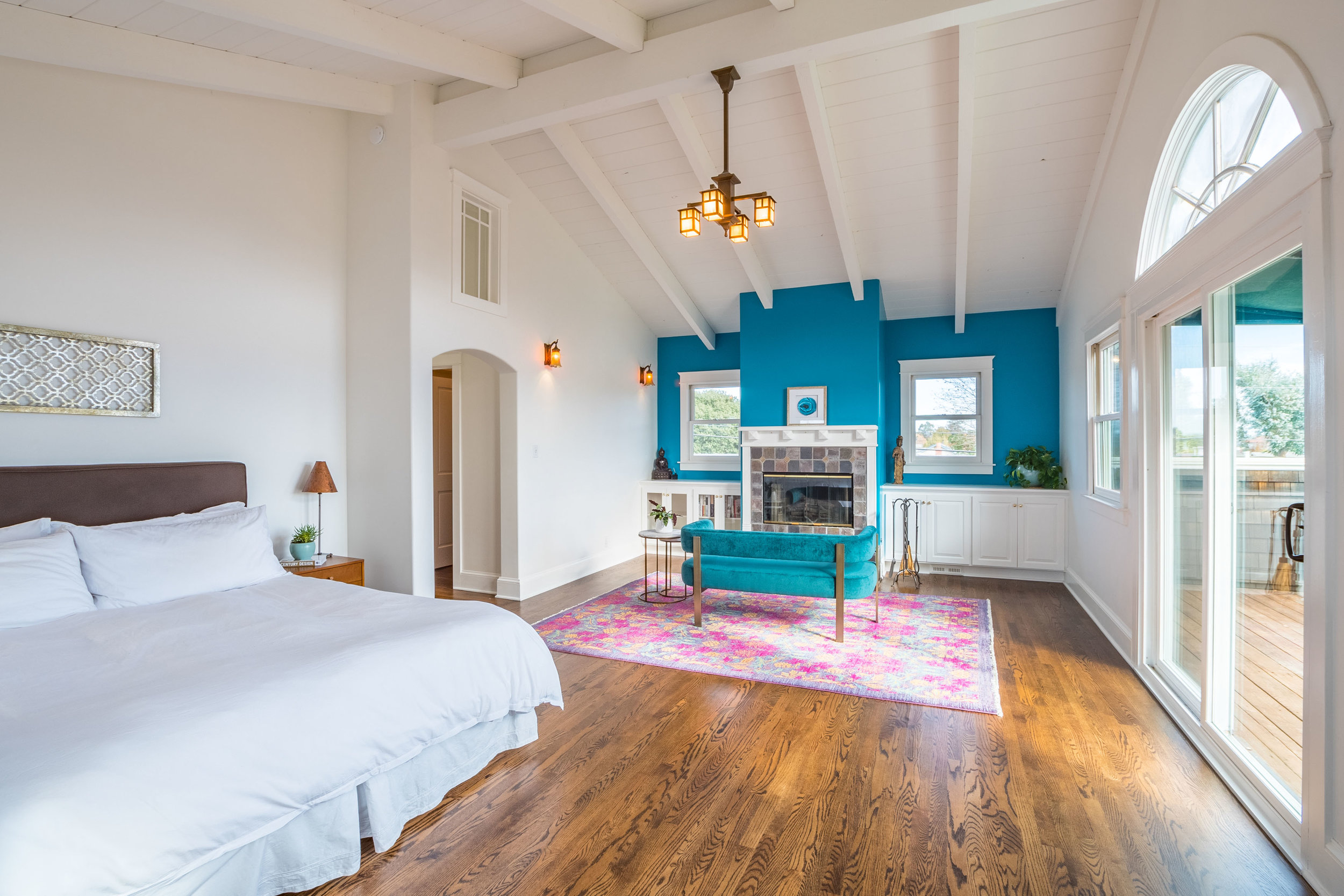 Master Suite with Fireplace