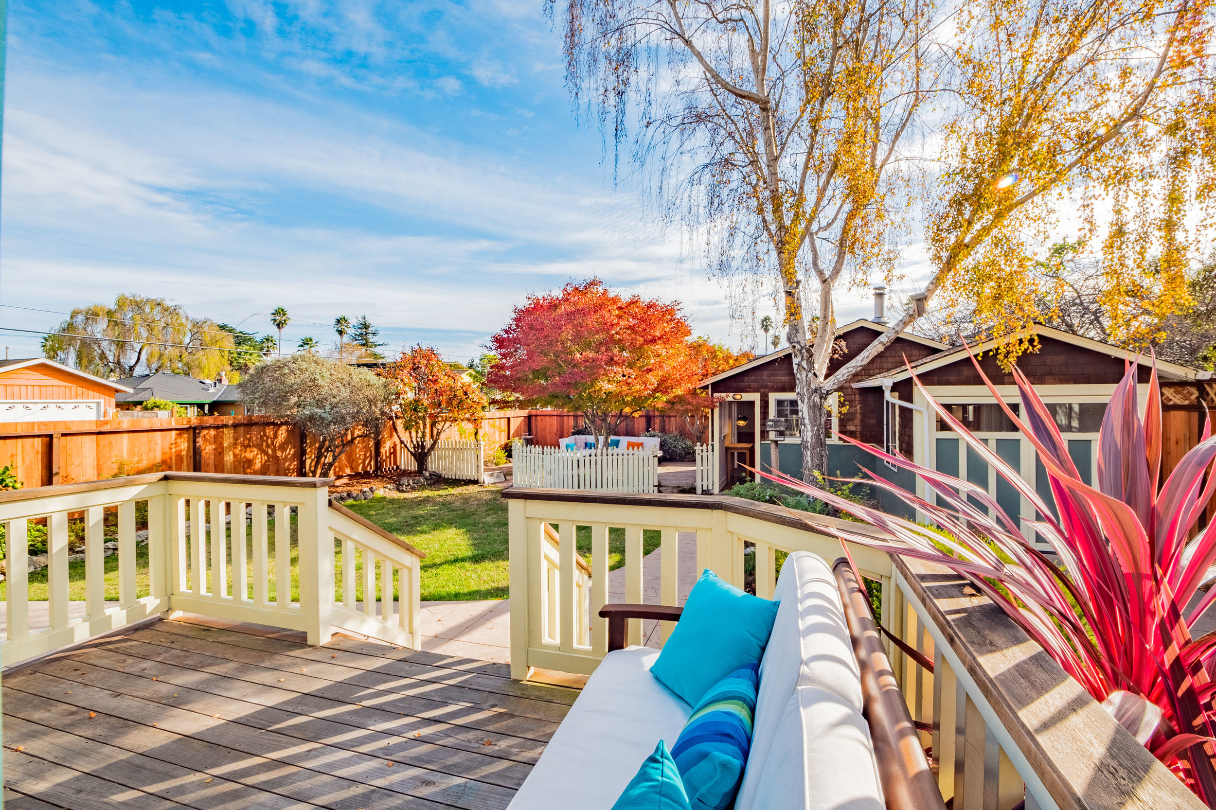 Beautiful Landscaped Yard and Outdoor Living Space
