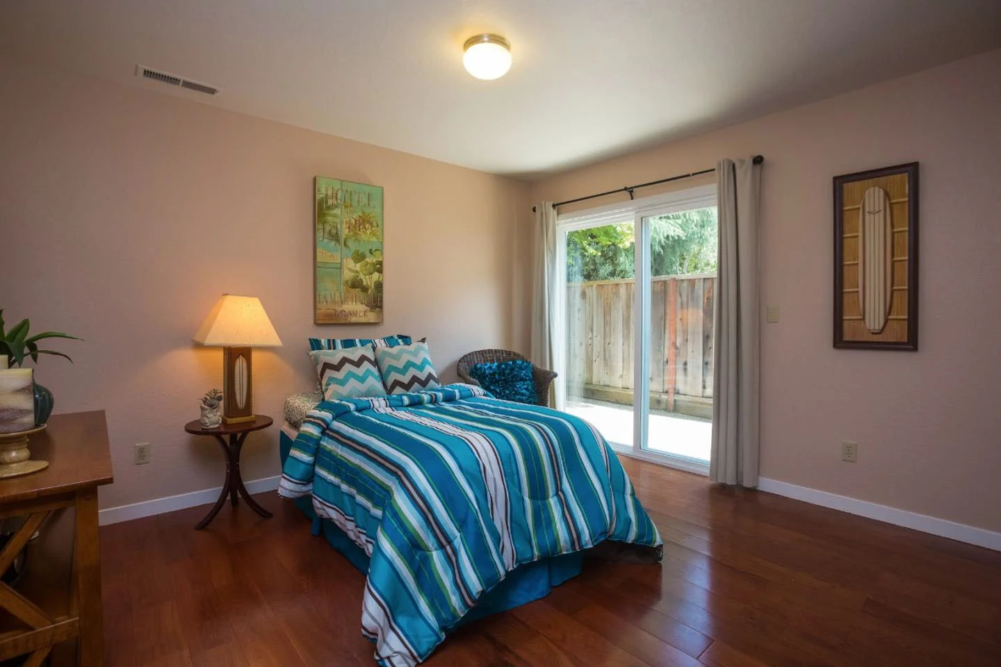 Bedroom with Hardwood Floors