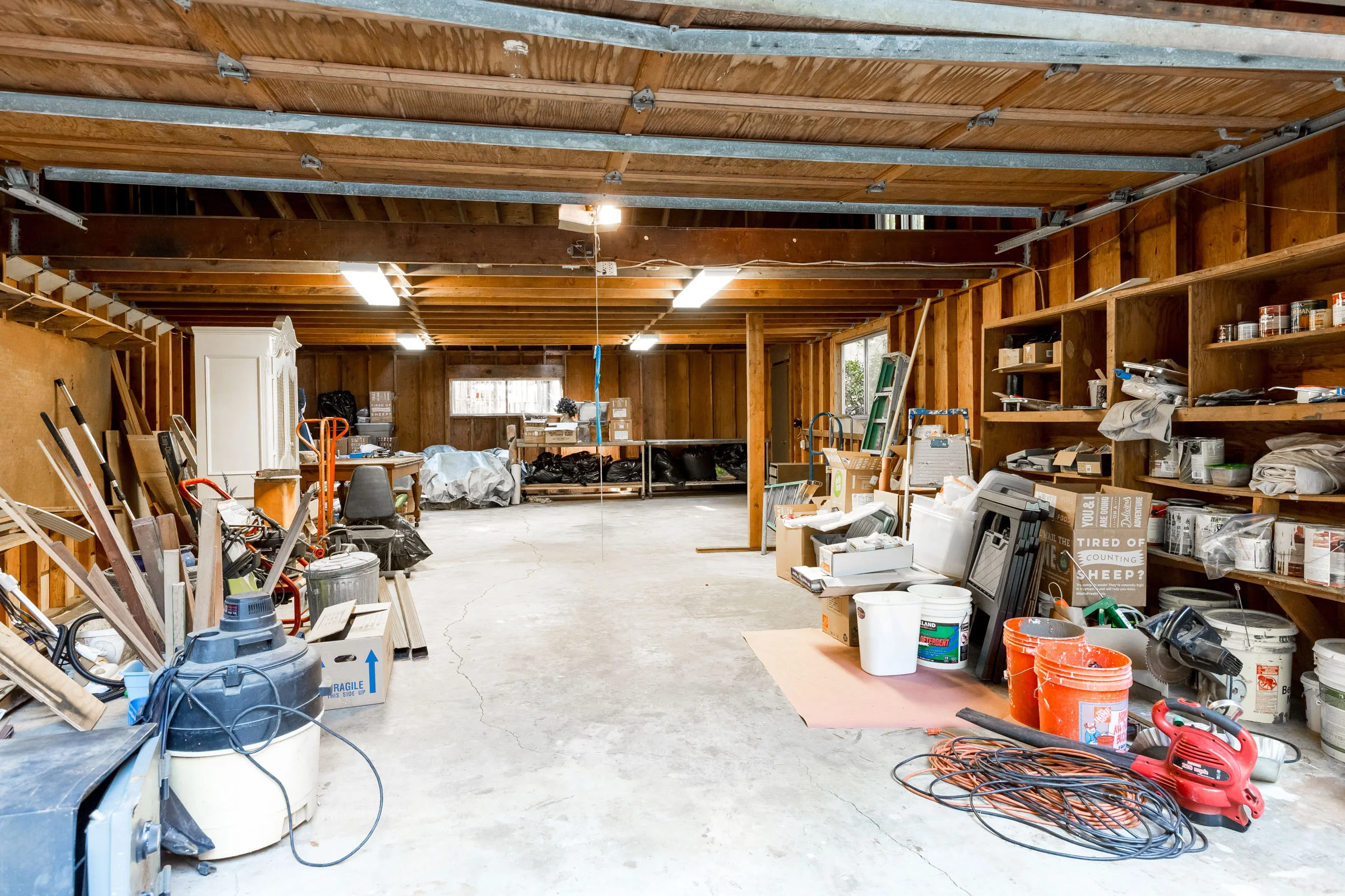 Large Garage and Workshop Boulder Creek home