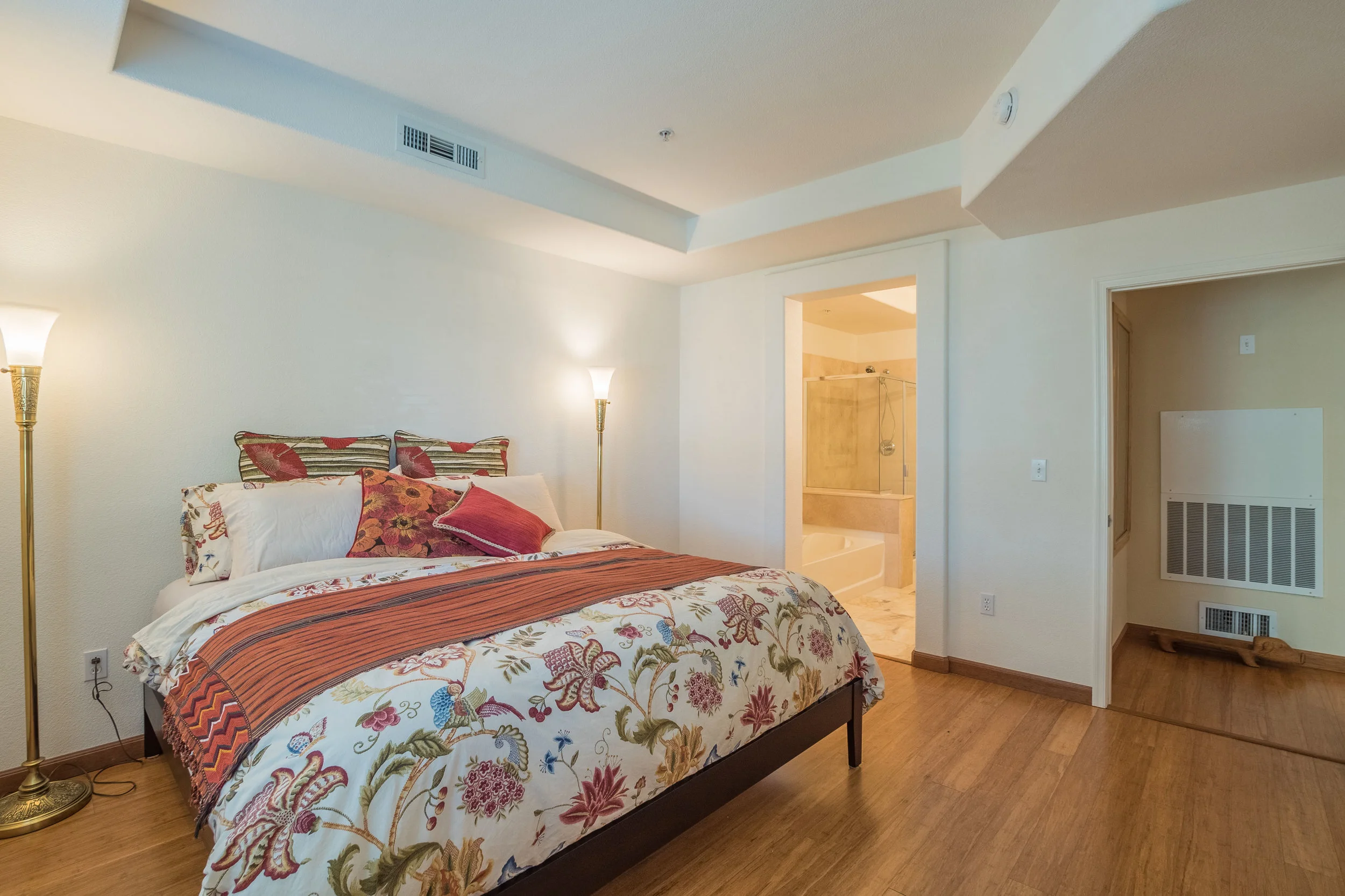 Master Bedroom in Cupertino Condo