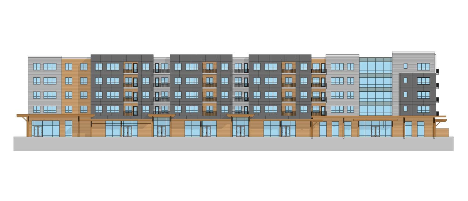 Batey Square | East Facing Elevation