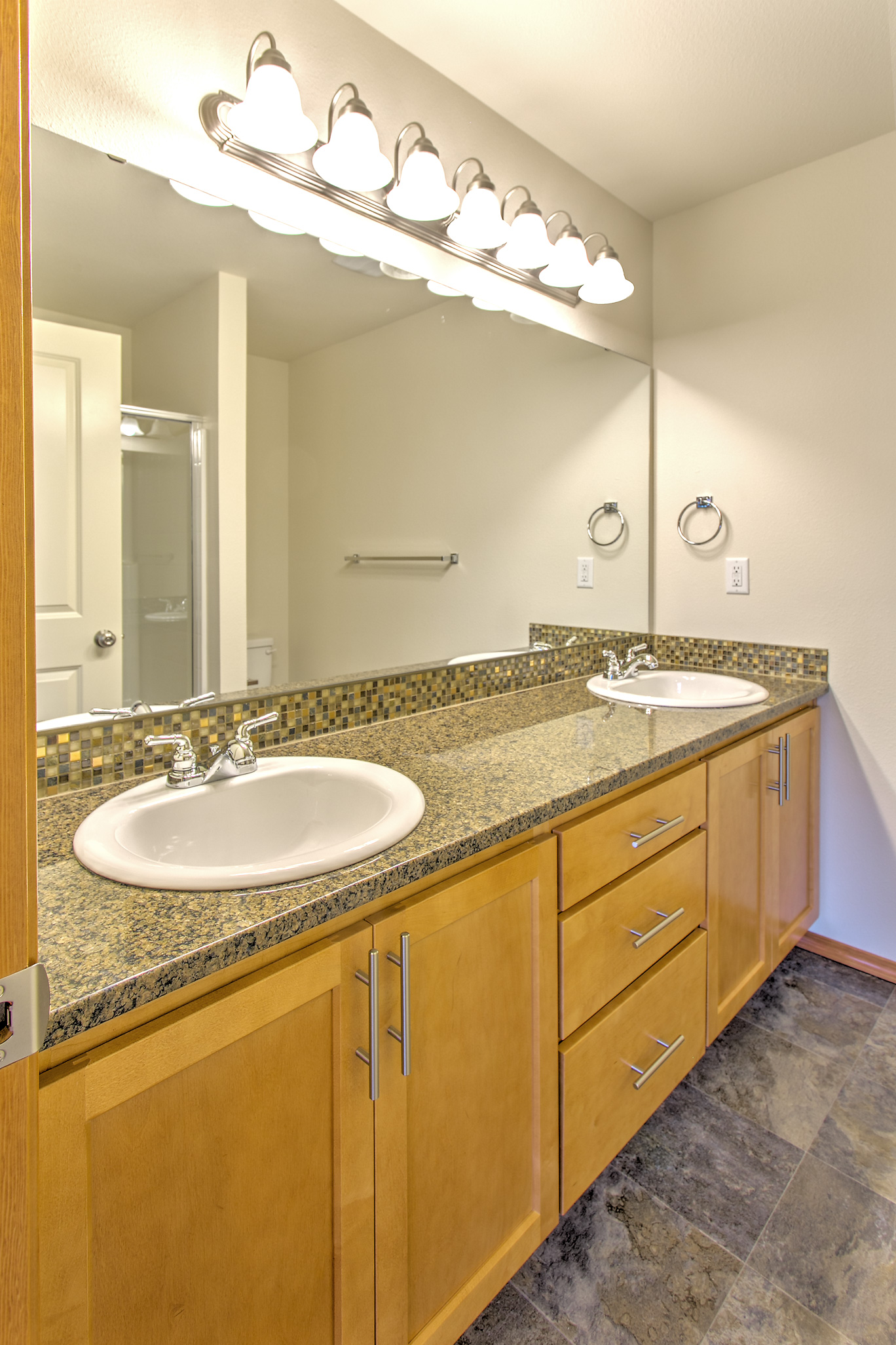 Master Bath with Dual Vanity