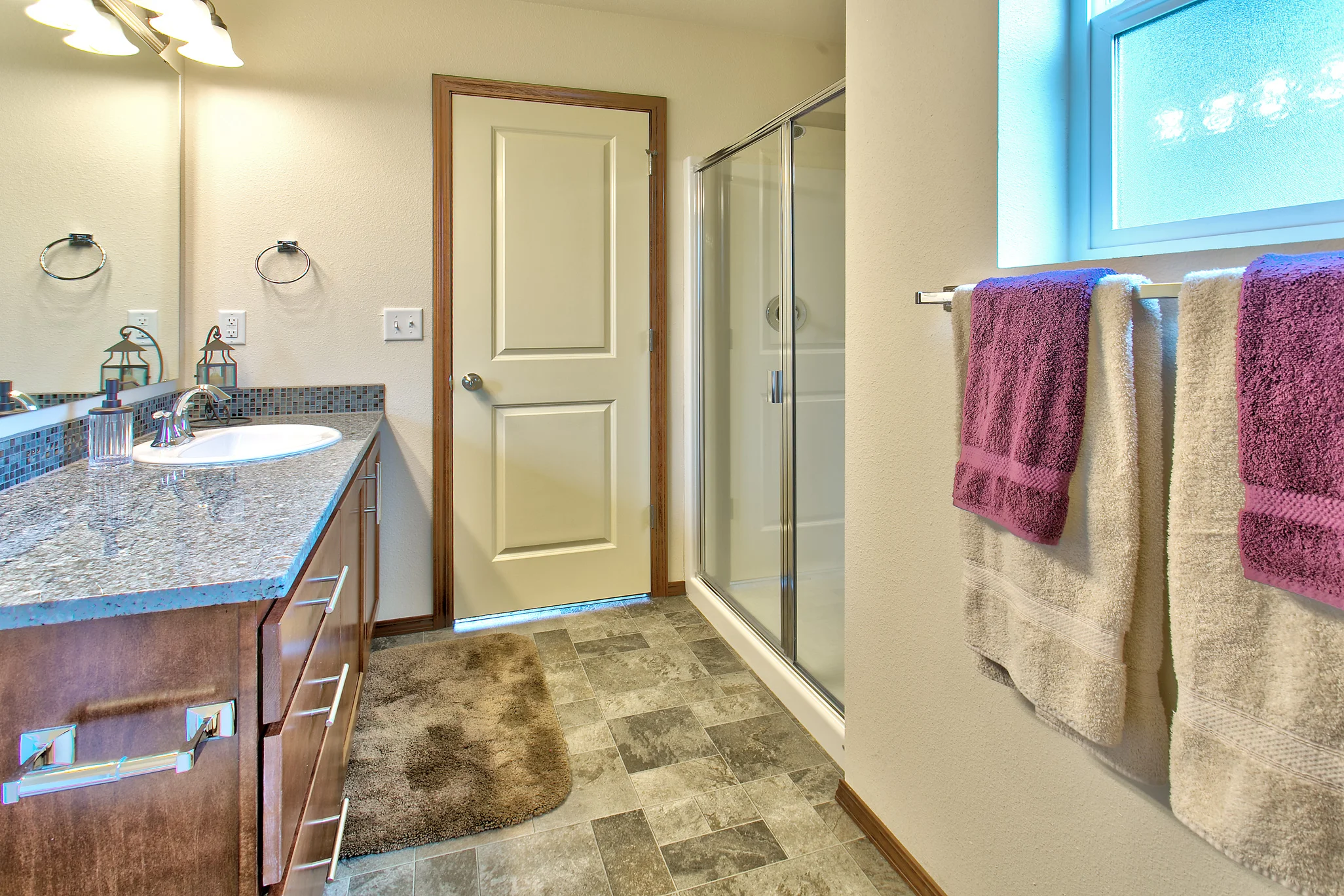 Master Bath With Walk-In Shower