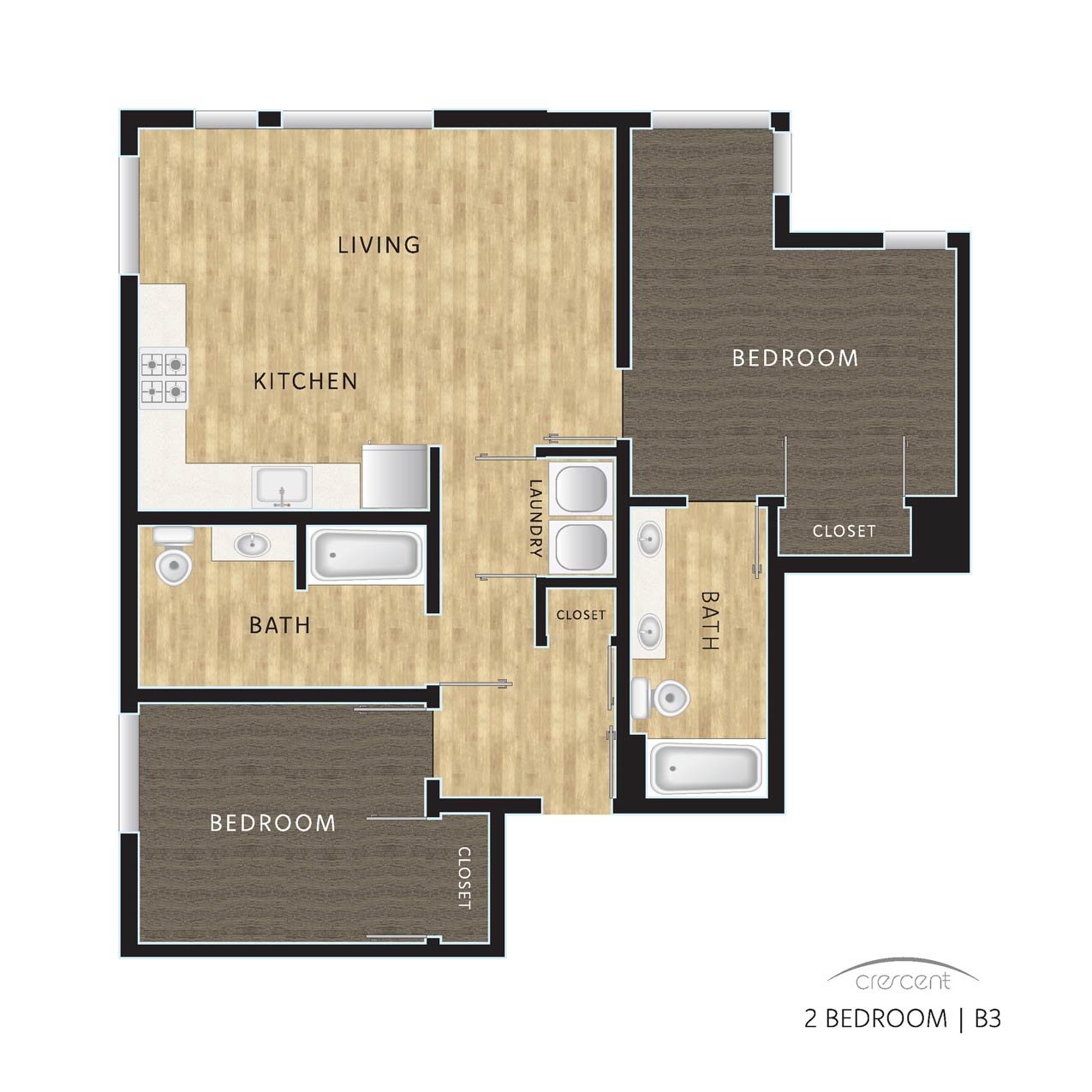 2-BEDROOM | B3