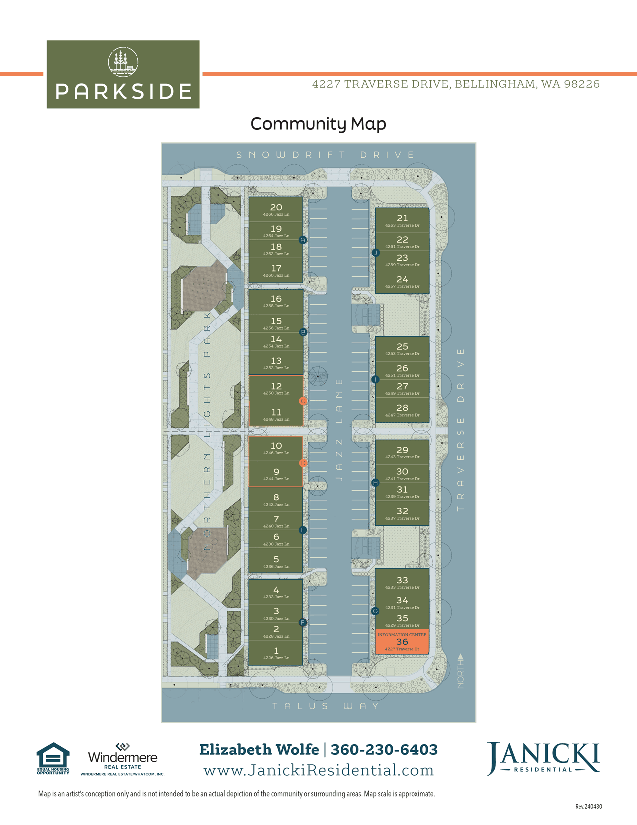 Parkside Community Map