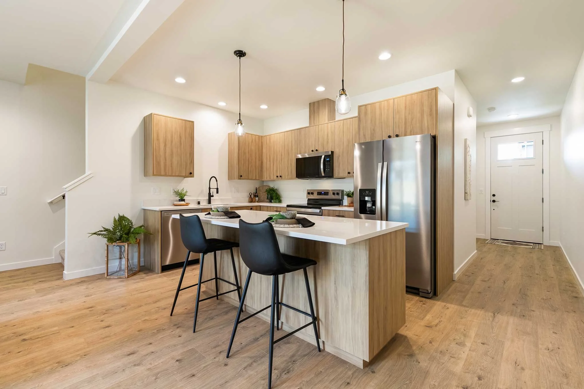 Baker [B] Plan | Island Kitchen