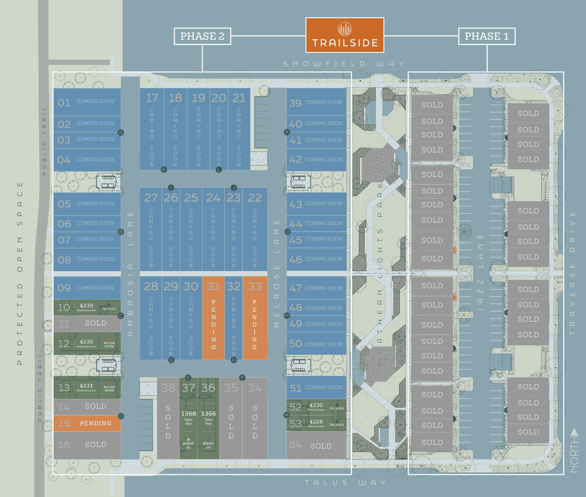 trailside community map