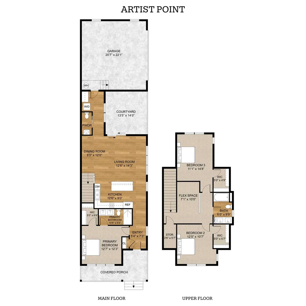 Artist Point Plan at Trailside | New Home in Bellingham