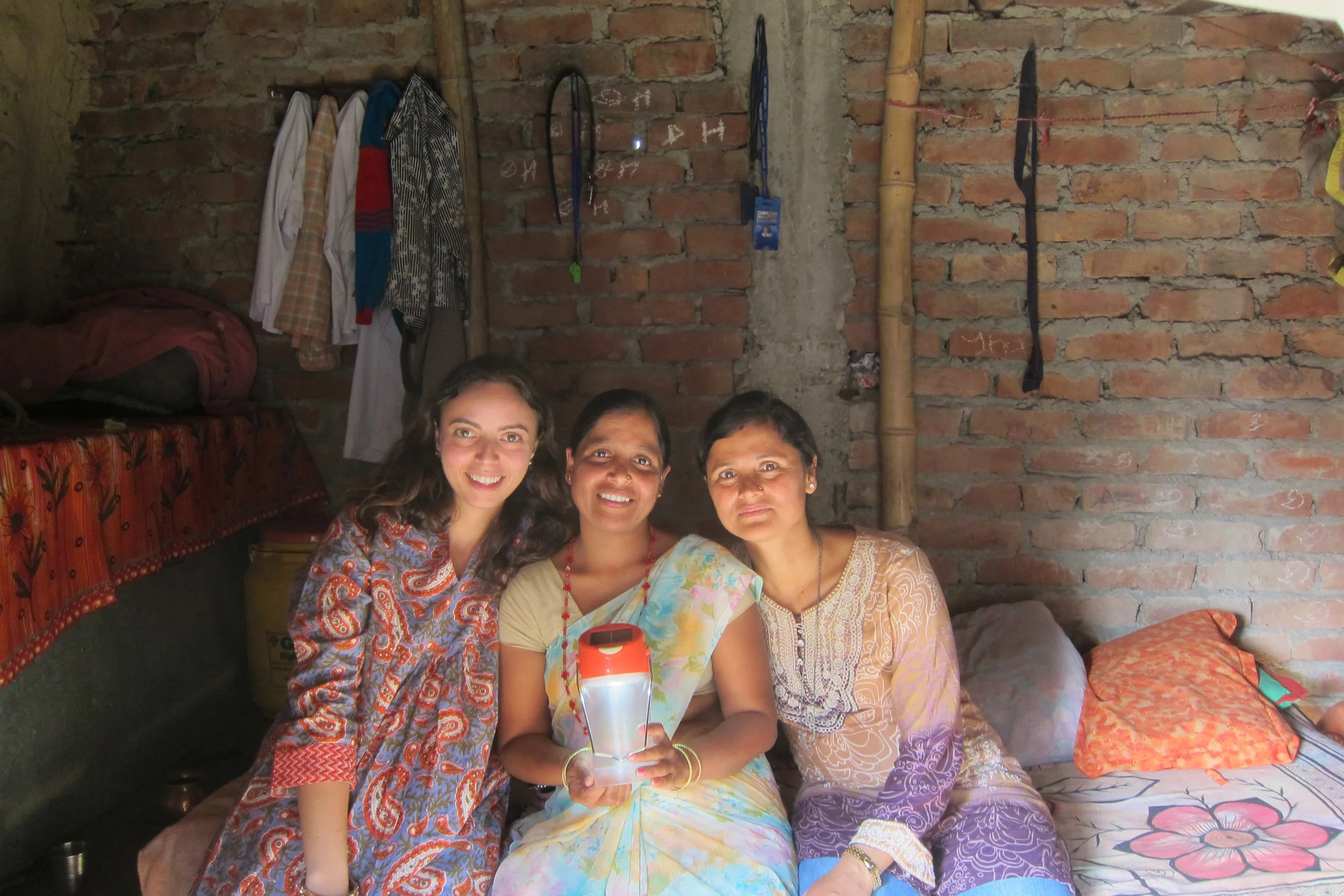 Anya, Empower Generation entrepreneur Runa Jha, and Sita 