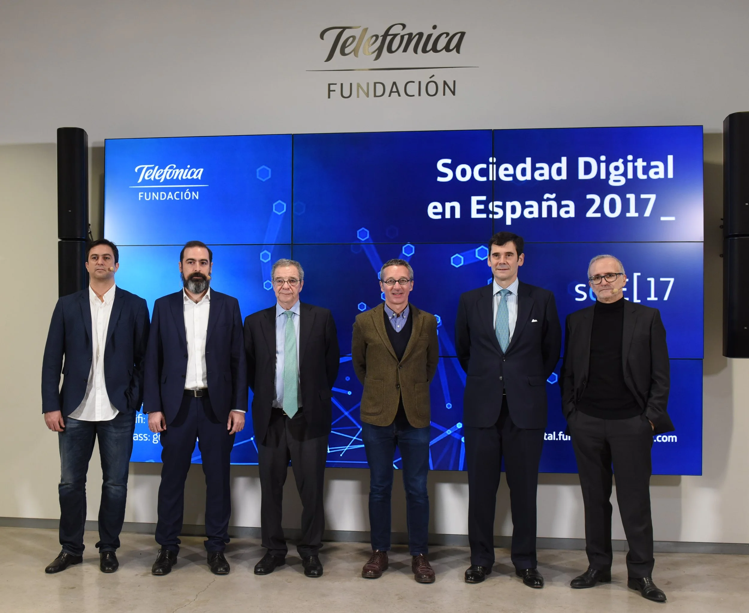 El consejero de FIFED José Juan Mora, en la presentación de "Sociedad Digital en España 2017"