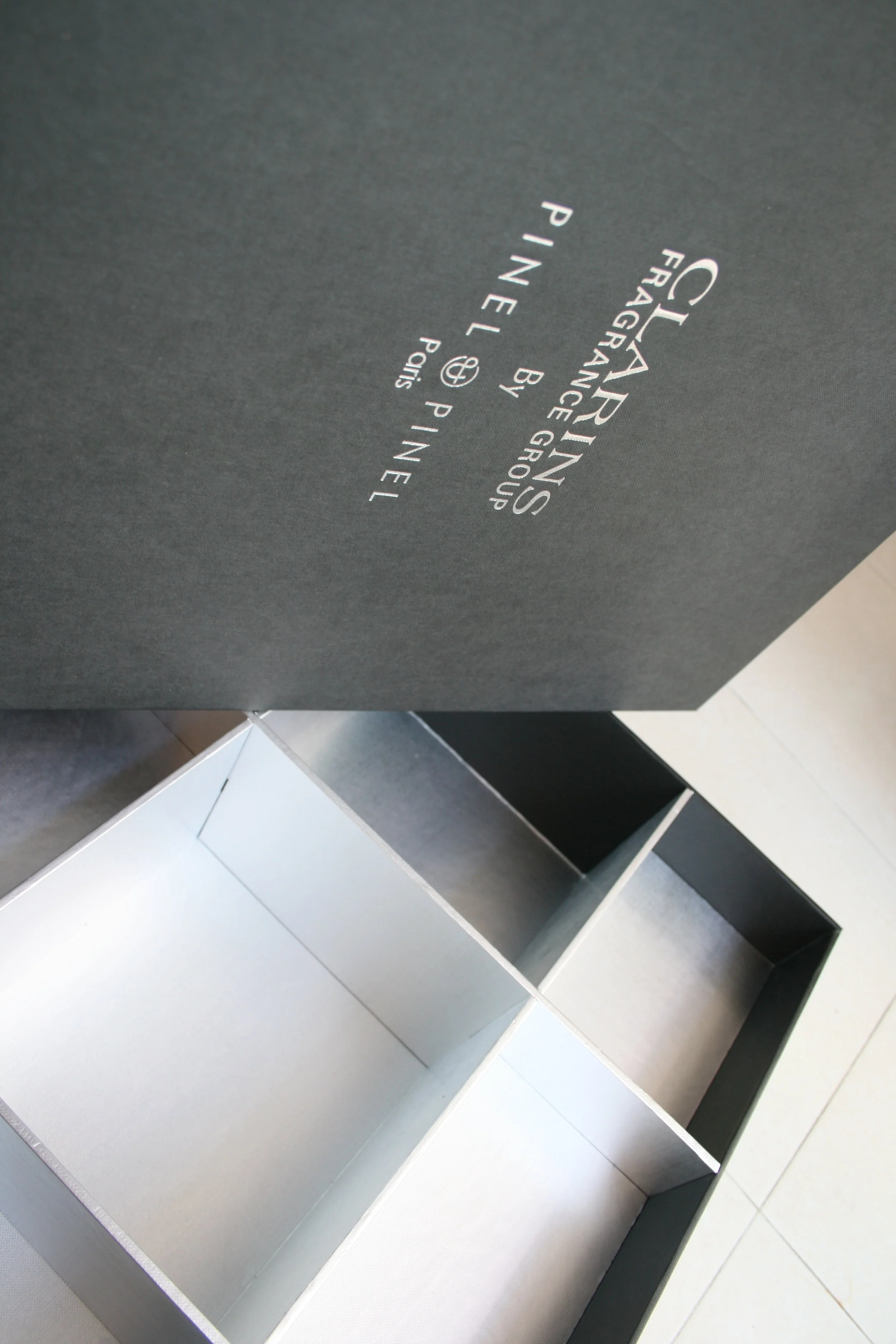 Large size box with partitions