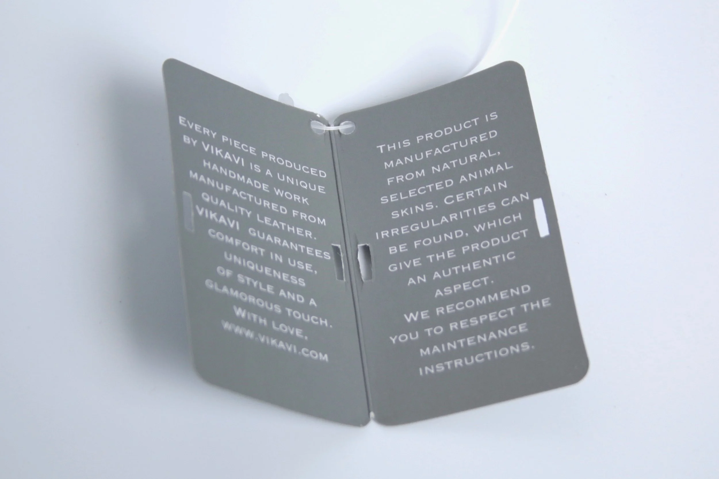 Paper hangtag