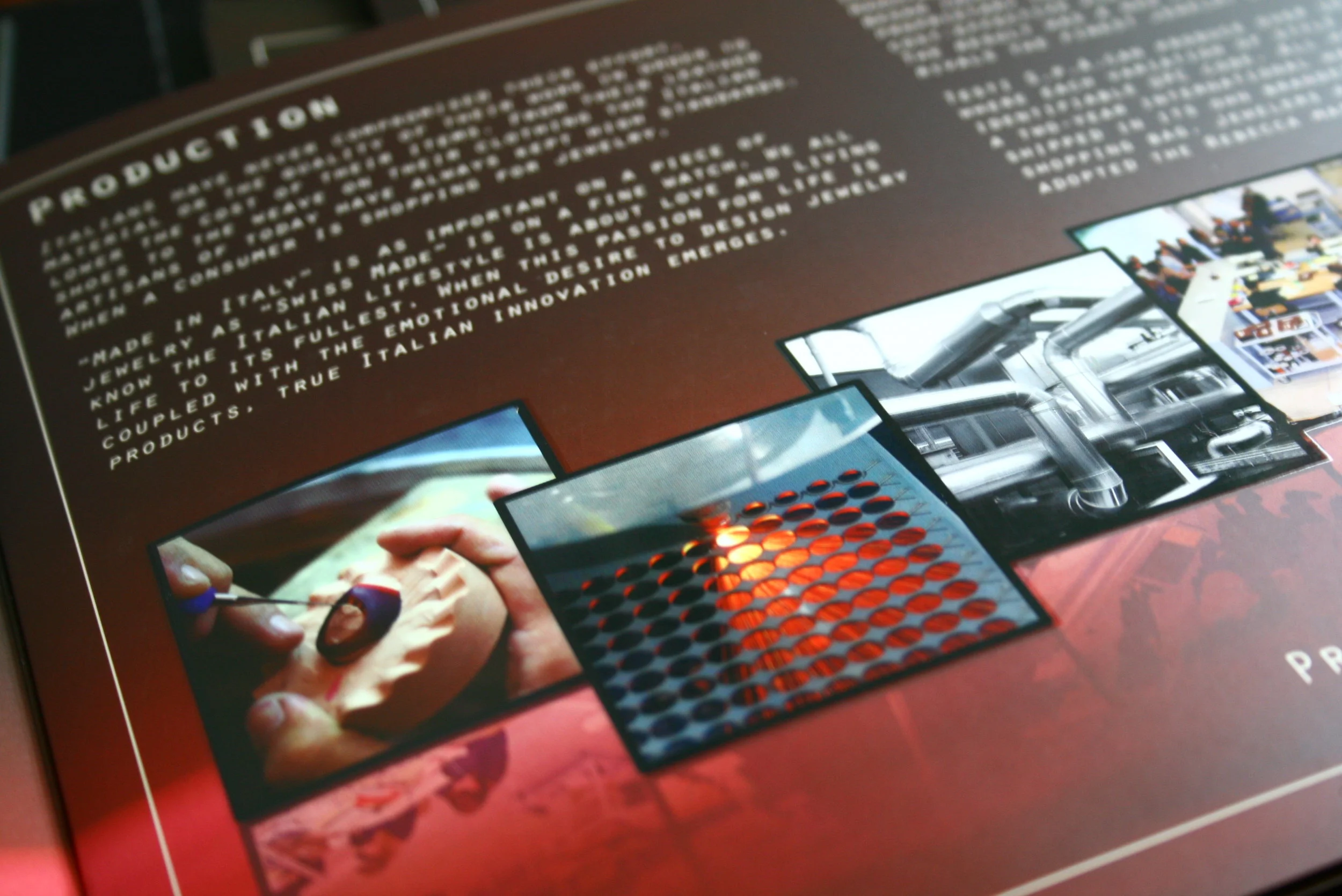 Jewelery catalogue