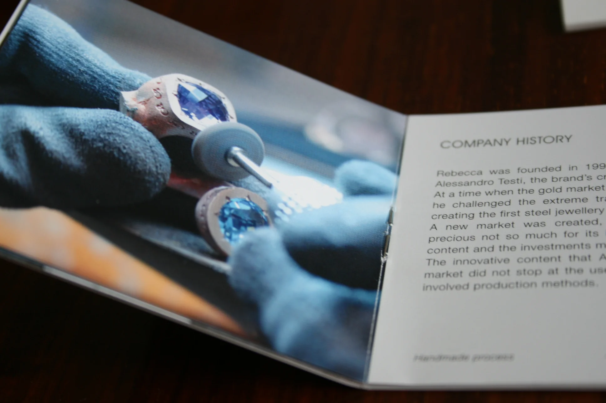 Jewelery small catalogue