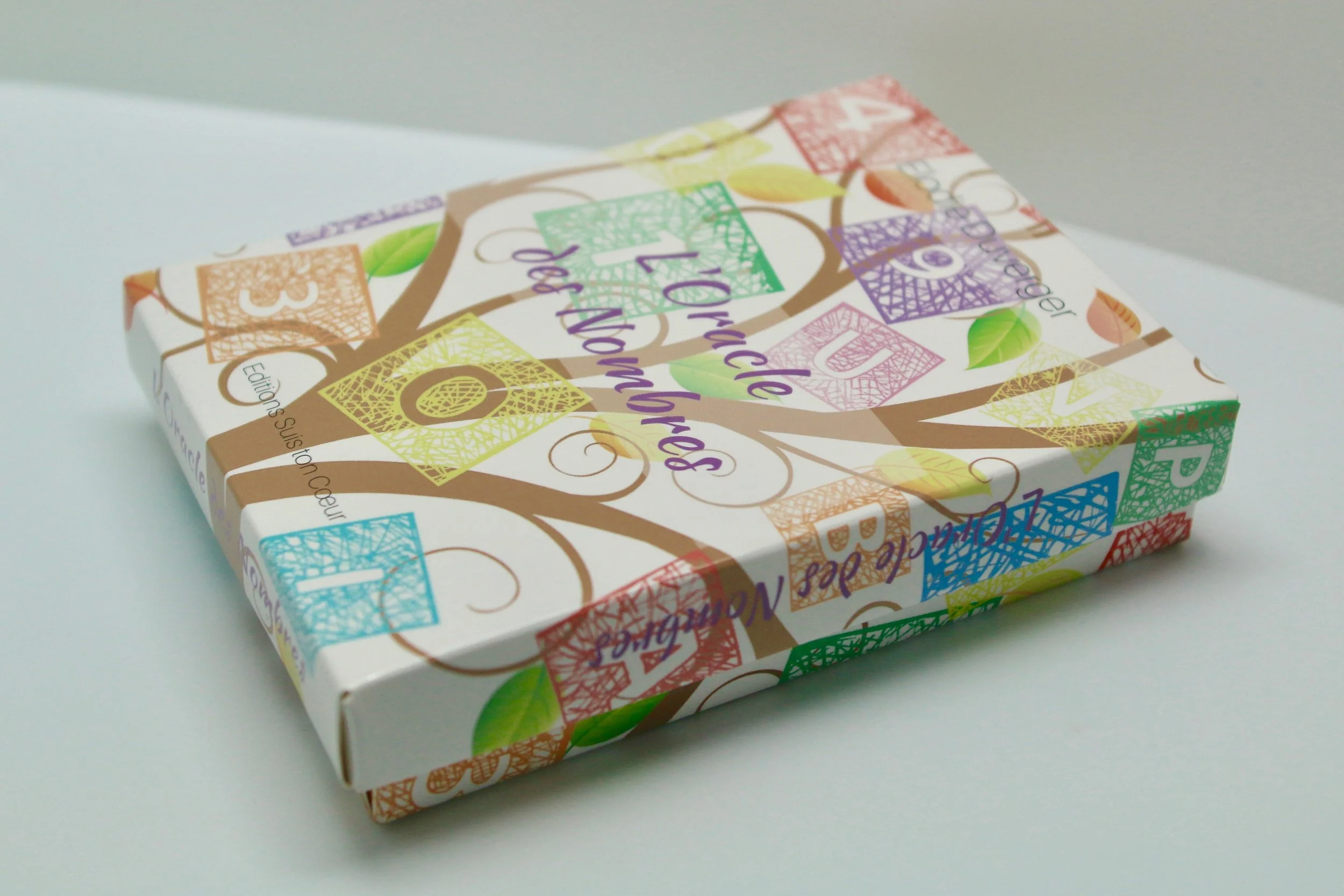 Folded paper box