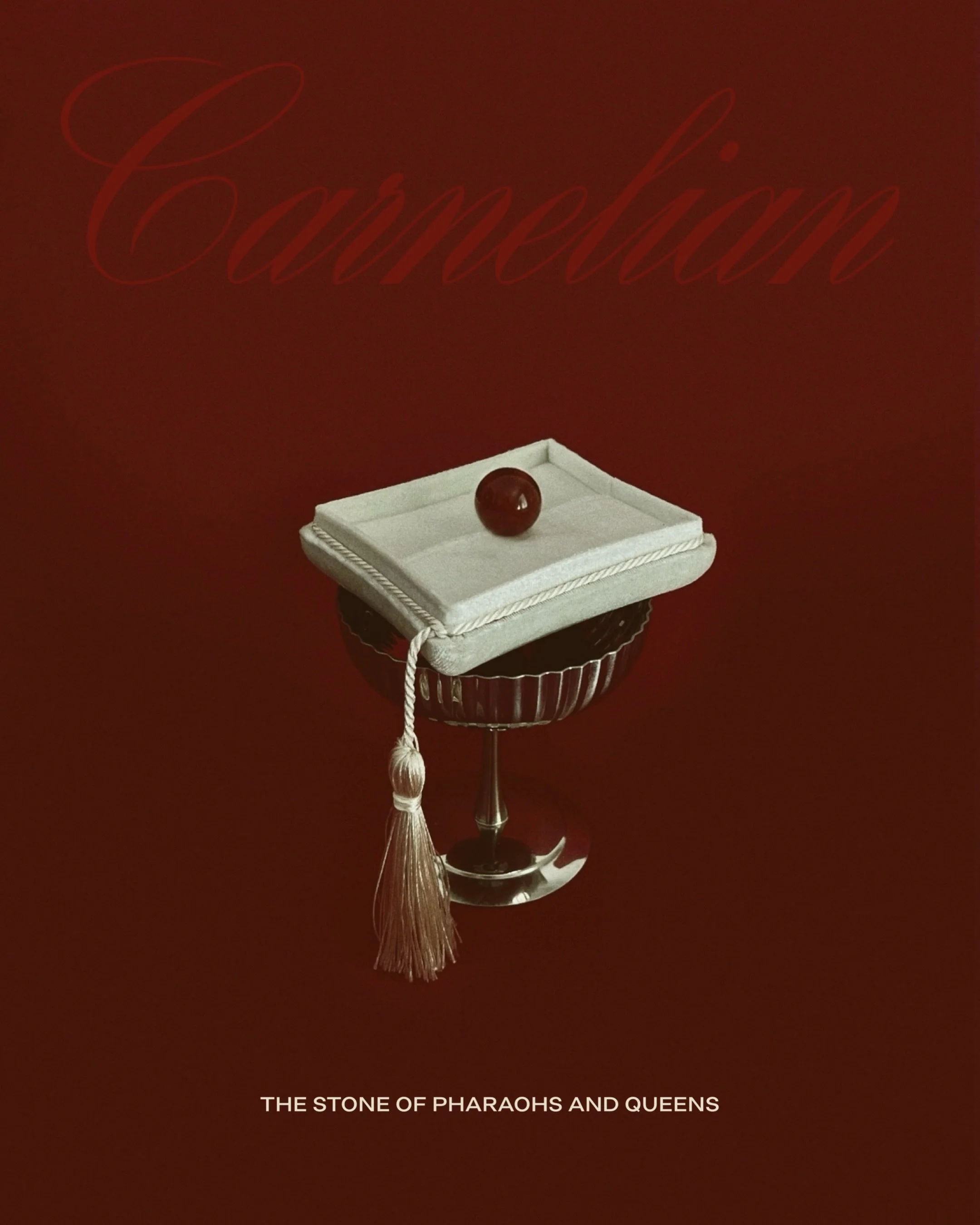 Carnelian is history&rsquo;s longest-running obsession with a small orange rock.

Pharaohs wore it. Romans used it to stamp very serious documents. Ancient traders dragged it across continents like it had somewhere important to be. And honestly, it k