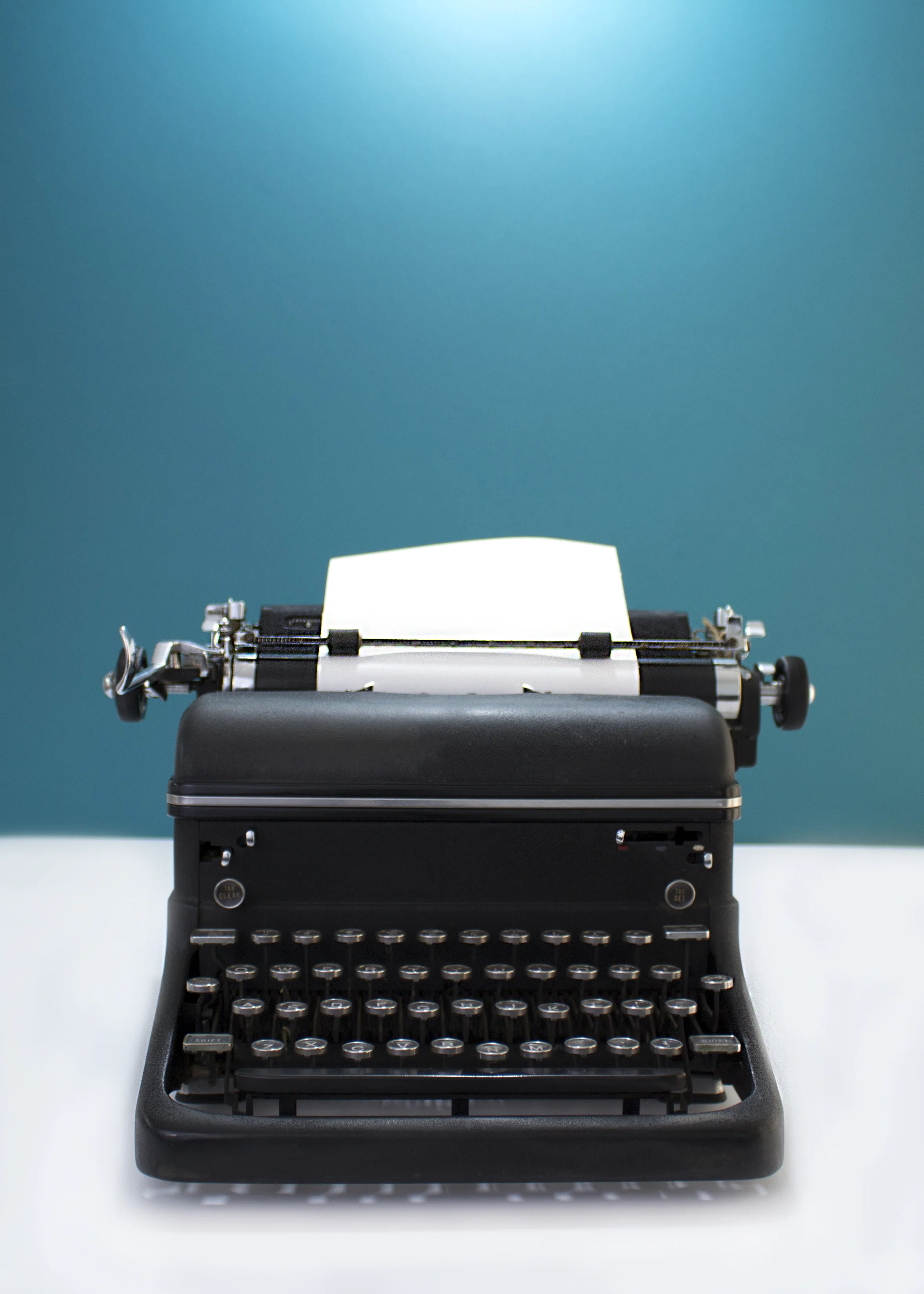 Virtual Girl Friday iconic typewriter