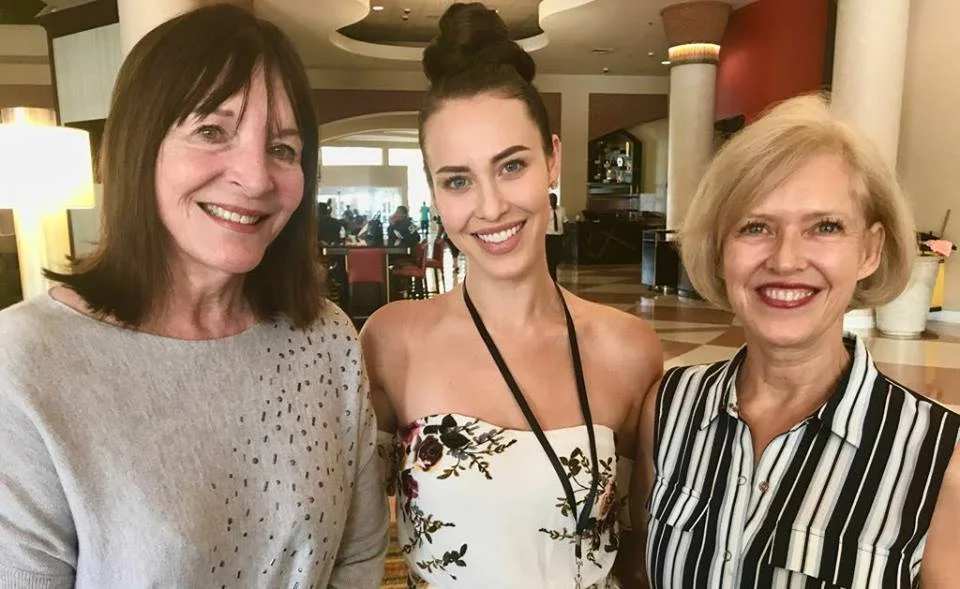 Julia Morley, Elizabeth Safrit and her mother Lynne