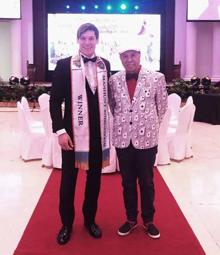 Alex Liu and Manhunt International 2016, Patrik Biser Sjöö of Sweden.