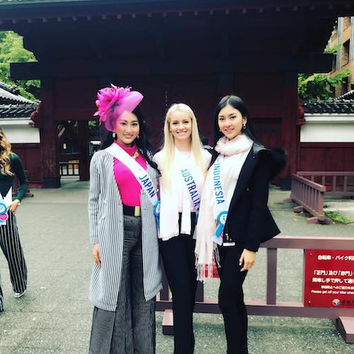Japan, Australia, Indonesia