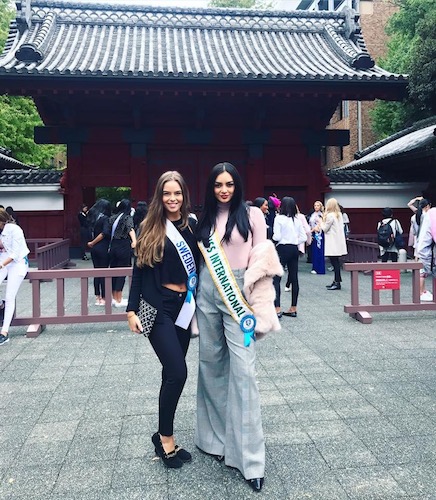Sweden and Miss International