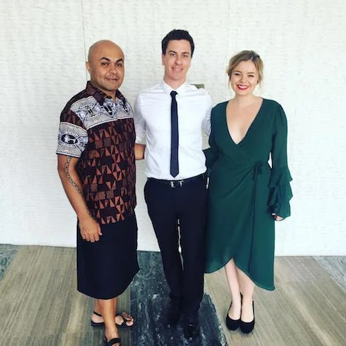 Andhy Blake, Andre Sleigh and Stephanie Jennings 