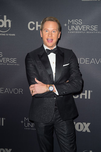 SUGAR: Carson Kressley brought loads of pageant trivia to the table 