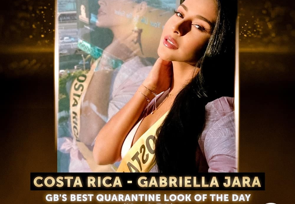 Miss Grand Int´l 2020: Costa Rica is GB's Best Quarantine Look of the Day (March 7th)