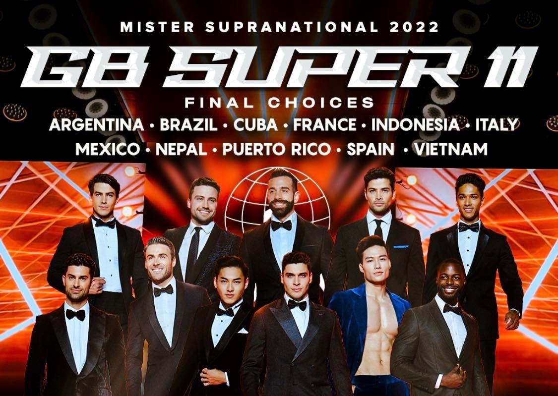 Mister Supranational 2022: who will win tonight?
