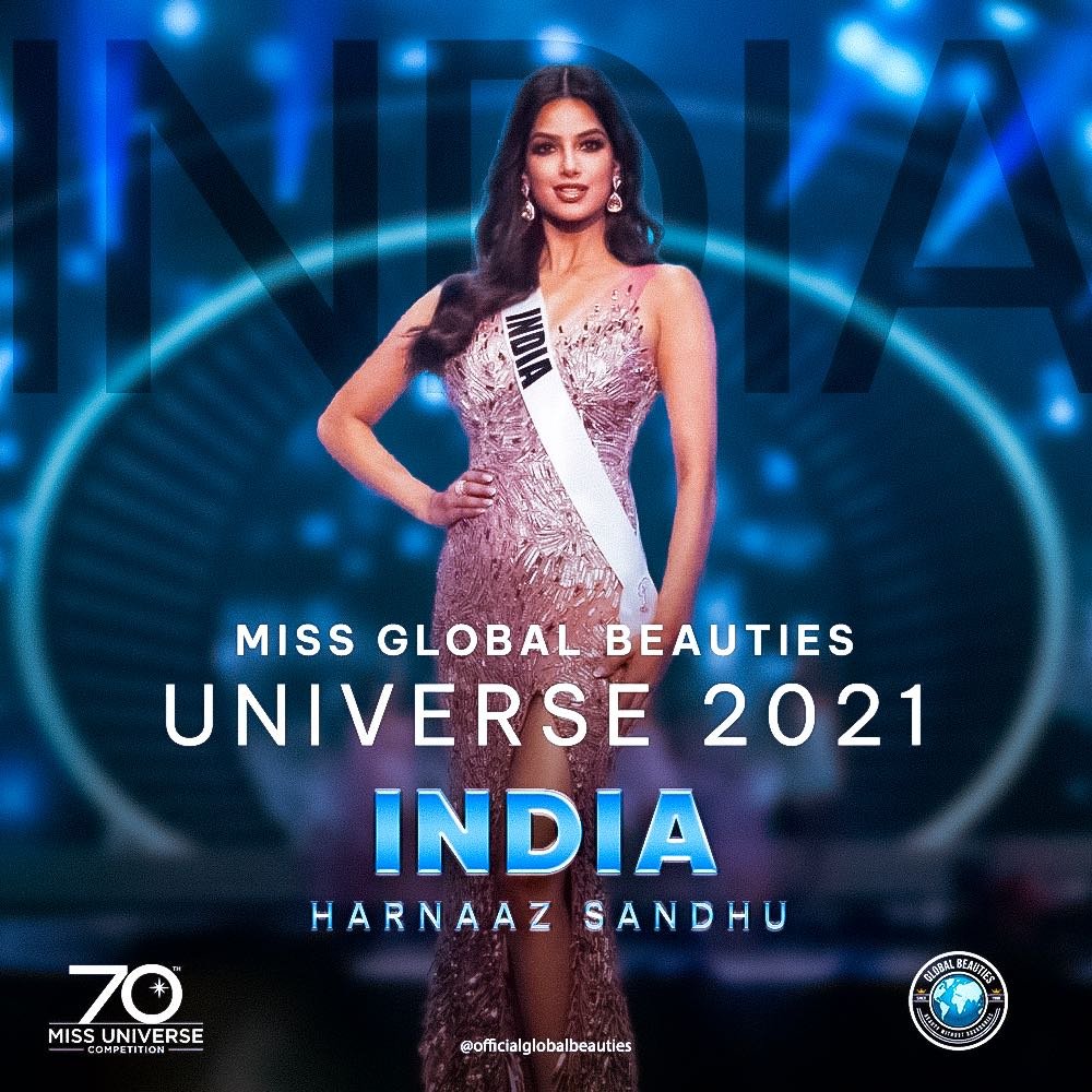 2021 miss universe india India's Harnaaz