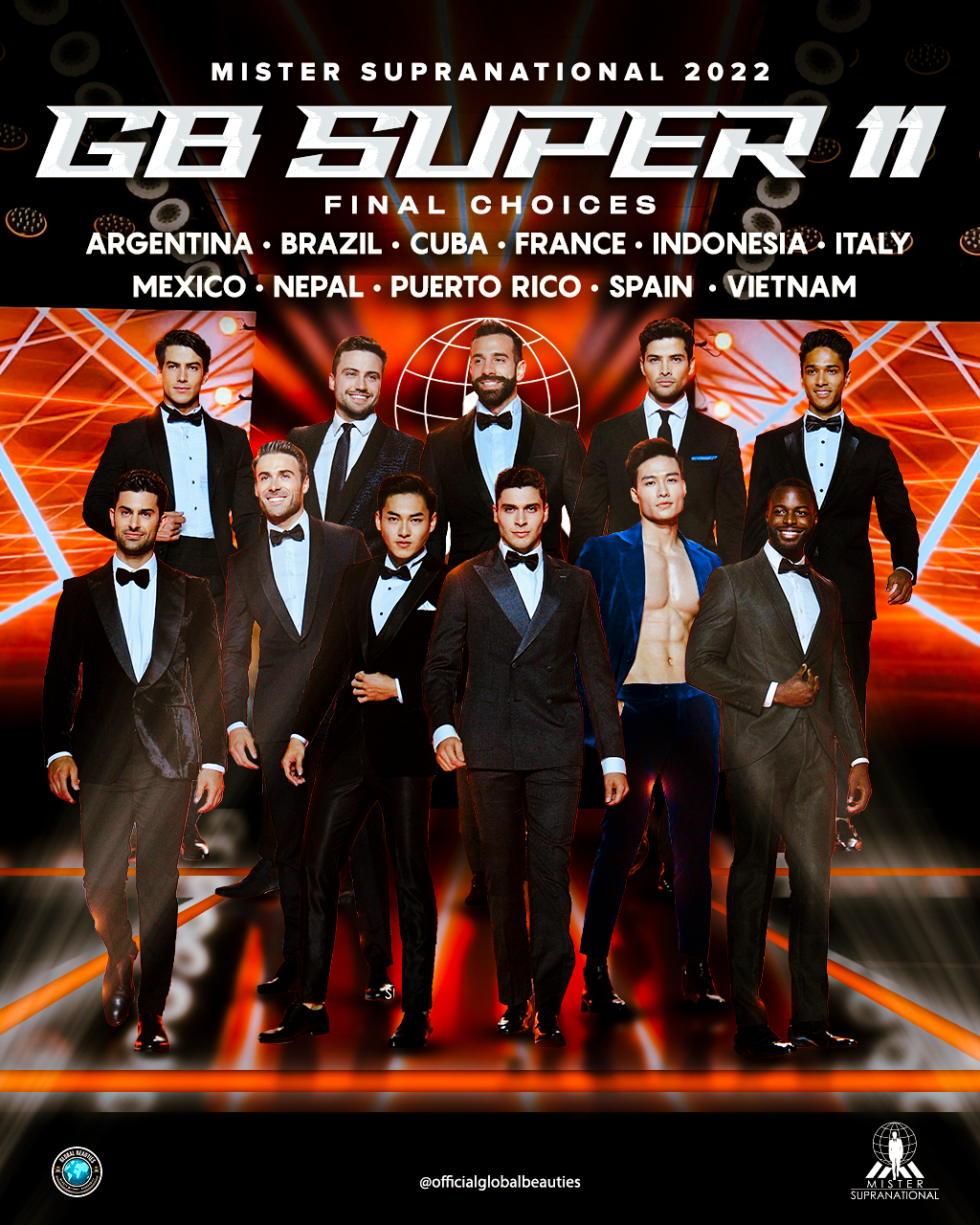 Mister Supranational 2022 who will win tonight? — Global Beauties
