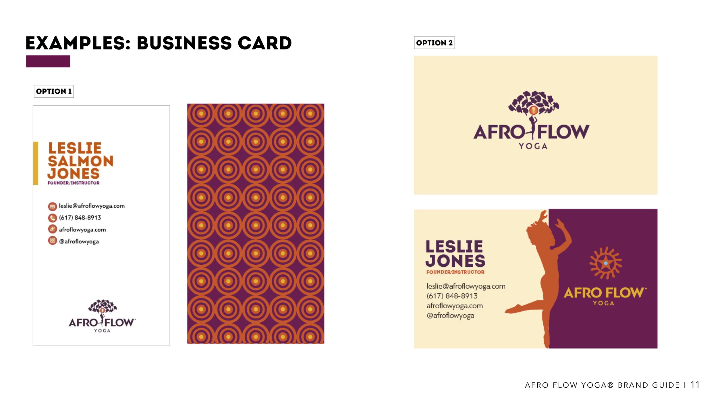Afro Flow Yoga Brand Guide